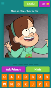 Scaricare Gravity Falls GAME Giochi di parole per Android Screenshot 3