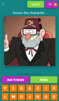 Scaricare Gravity Falls GAME Giochi di parole per Android Screenshot 4
