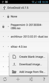 Scaricare DriveDroid Strumenti per Android Screenshot 4