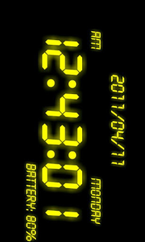 Scaricare Orologio β batteria Strumenti per Android Screenshot 4