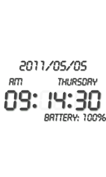 Scaricare Orologio β batteria Strumenti per Android Screenshot 5