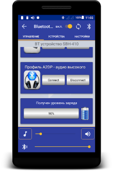 Scaricare Bluetooth Audio Widget Battery Affari per Android Screenshot 3