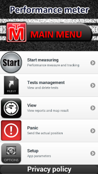 Scaricare Car Performance Meter, speedom Mappe e navigazione per Android Screenshot 2