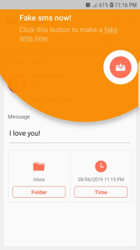 Scaricare Fake Call and Sms Intrattenimento per Android Screenshot 2