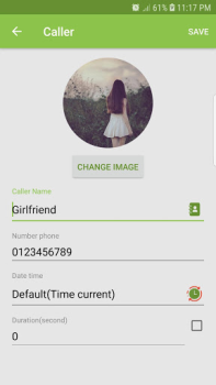 Scaricare Fake Call and Sms Intrattenimento per Android Screenshot 4