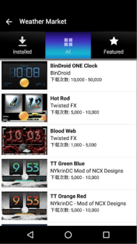 Scaricare Fancy Widgets Personalizzazione per Android Screenshot 5