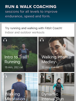 Scaricare Fitbit Coach Salute e fitness per Android Screenshot 2