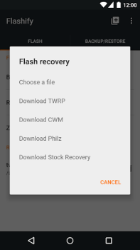 Scaricare Flashify (for root users) Strumenti per Android Screenshot 2