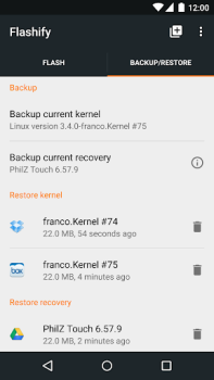 Scaricare Flashify (for root users) Strumenti per Android Screenshot 3