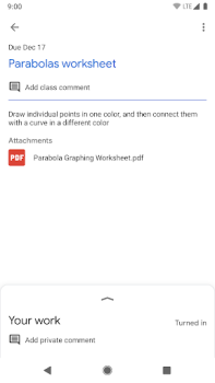 Scaricare Google Classroom Educazione per Android Screenshot 6