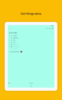 Scaricare Google Keep: note ed elenchi Lavoro per Android Screenshot 7