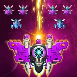 Logo Universe fighter space shooter