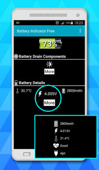 Scaricare indicatore batteria Strumenti per Android Screenshot 3