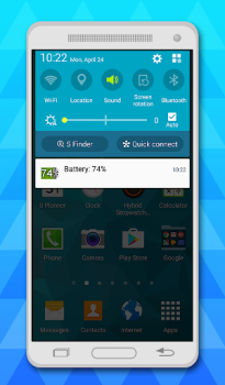 Scaricare indicatore batteria Strumenti per Android Screenshot 4