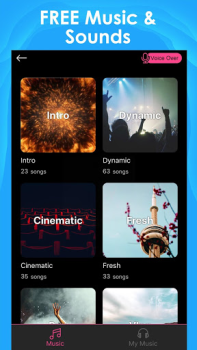 Scaricare Intro Maker -video intro outro Lettori ed editor video per Android Screenshot 4