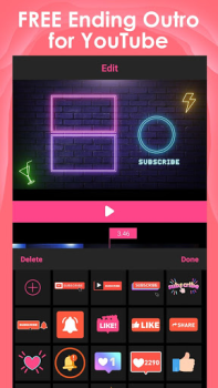 Scaricare Intro Maker -video intro outro Lettori ed editor video per Android Screenshot 5