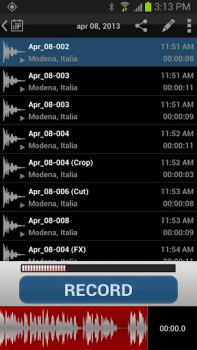 Scaricare iRig Recorder FREE Musica e audio per Android Screenshot 3