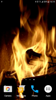 Scaricare Fireplace Live Wallpaper Personalizzazione per Android Screenshot 5