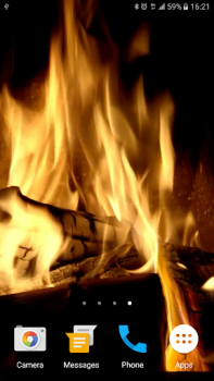 Scaricare Fireplace Live Wallpaper Personalizzazione per Android Screenshot 7