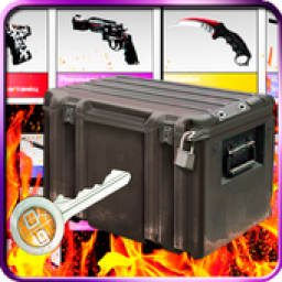 Logo Case simulator CS: GO with real things