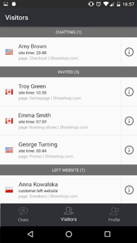 Scaricare LiveChat Affari per Android Screenshot 2