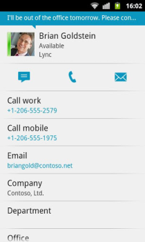 Scaricare Lync 2010 Affari per Android
