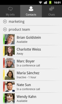 Scaricare Lync 2010 Affari per Android Screenshot 2