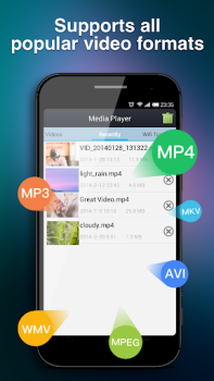 Scaricare Media Player Lettori ed editor video per Android Screenshot 2