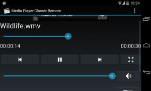Scaricare Media Player Classic Remote Lettori ed editor video per Android Screenshot 2