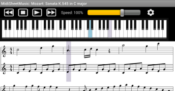 Scaricare Midi Sheet Music Musica e audio per Android