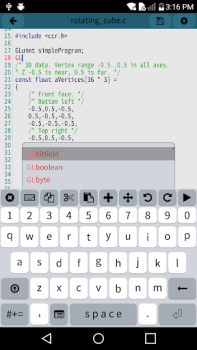 Scaricare Mobile C [ C/C++ Compiler ] Educazione per Android Screenshot 3