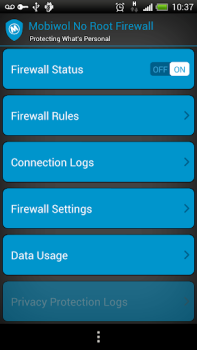 Scaricare Mobiwol: NoRoot Firewall Strumenti per Android