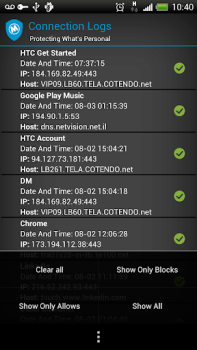 Scaricare Mobiwol: NoRoot Firewall Strumenti per Android Screenshot 4