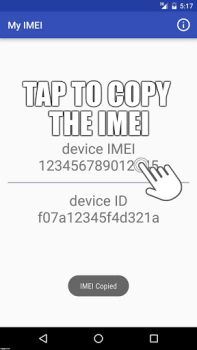 Scaricare My IMEI Strumenti per Android Screenshot 3