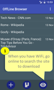 Scaricare Offline Browser Comunicazione per Android