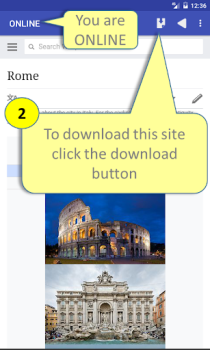 Scaricare Offline Browser Comunicazione per Android Screenshot 2