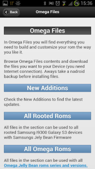 Scaricare Omega Files Strumenti per Android Screenshot 4