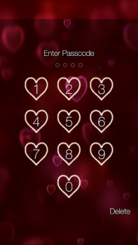 schermata di blocco del cuore