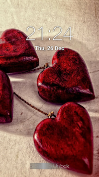schermata di blocco del cuore