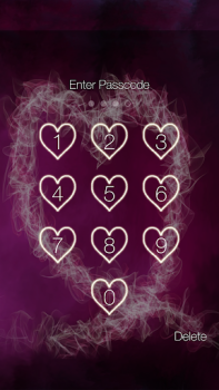 schermata di blocco del cuore