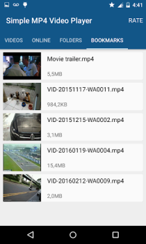 Scaricare Simple Player Video MP4 Lettori ed editor video per Android Screenshot 2