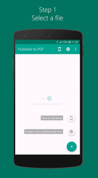 Scaricare Publisher to PDF Lavoro per Android Screenshot 2