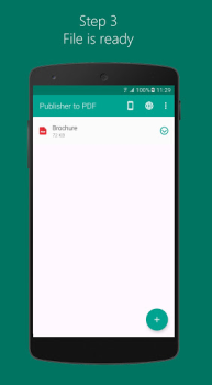 Scaricare Publisher to PDF Lavoro per Android Screenshot 4