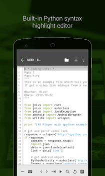 Scaricare QPython - Learn Python & AI Educazione per Android Screenshot 3