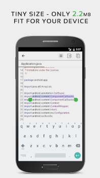 Scaricare QuickEdit Text Editor Lavoro per Android Screenshot 3