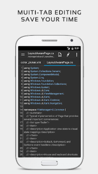 Scaricare QuickEdit Text Editor Lavoro per Android Screenshot 4