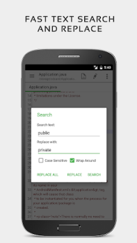 Scaricare QuickEdit Text Editor Lavoro per Android Screenshot 7