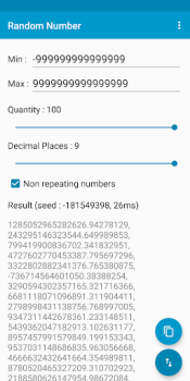 Scaricare Random Number Strumenti per Android Screenshot 4