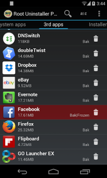 Scaricare Root Uninstaller Strumenti per Android Screenshot 2