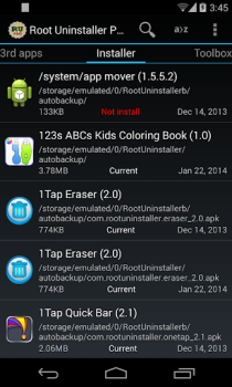 Scaricare Root Uninstaller Strumenti per Android Screenshot 4